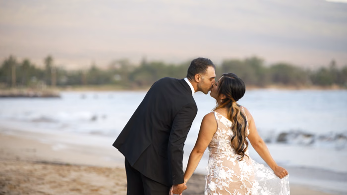 Sugar Beach Maui Wedding Film / Megu & John