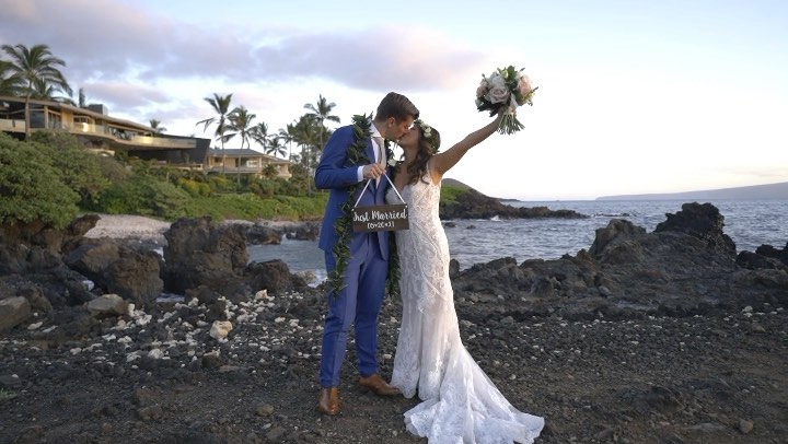 Kukahiko Estate wedding teaser / Congratulations Renee & Robert! @makenaweddings #mauiweddingvenue #…
